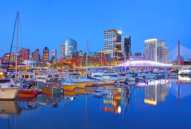 istock Constitution Wharf along the Boston  Harborwalk 2229060894