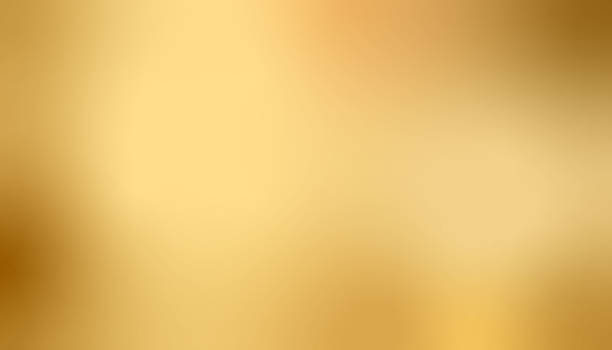 istock Golden background with soft gradient tones. Shiny yellow gold foil. Glossy shimmering wallpaper. Vector Abstract texture 2229061859