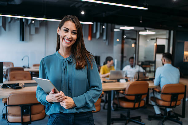istock Successful businesswoman in the office. 2229062196