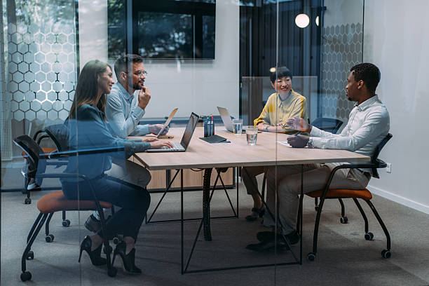 istock Business persons on meeting in the office. 2229062228