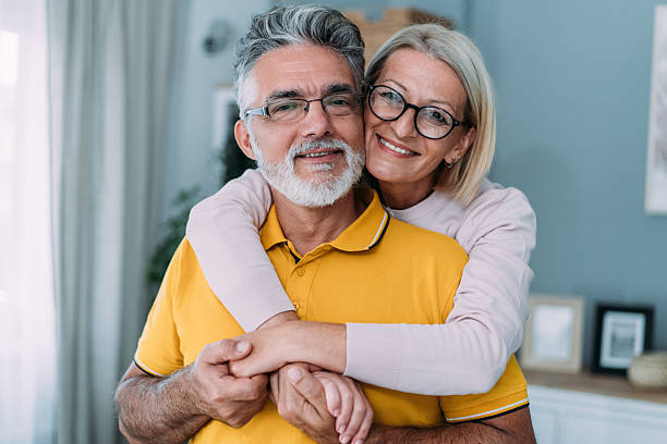 istock Happy couple at home. 2229065788