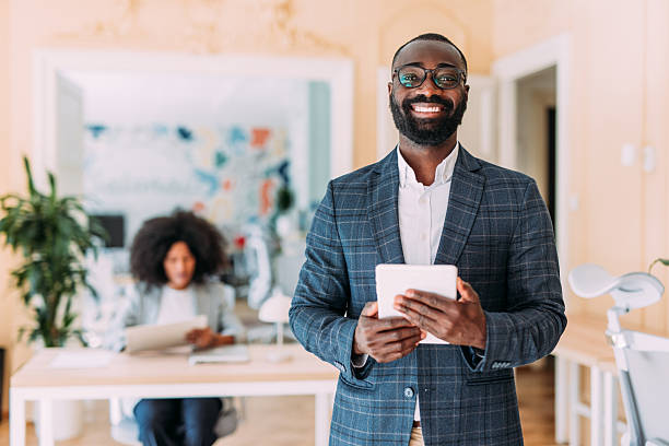 istock Successful businessman in the office. 2229073711