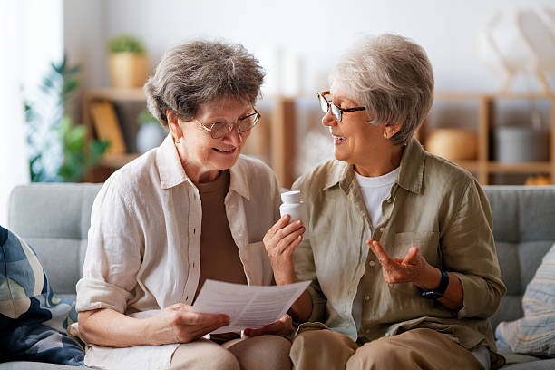 istock women are taking medication at home 2229075251