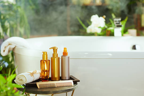 istock Curated Hair and Bath Products for Tranquil Self-Care 2229081750