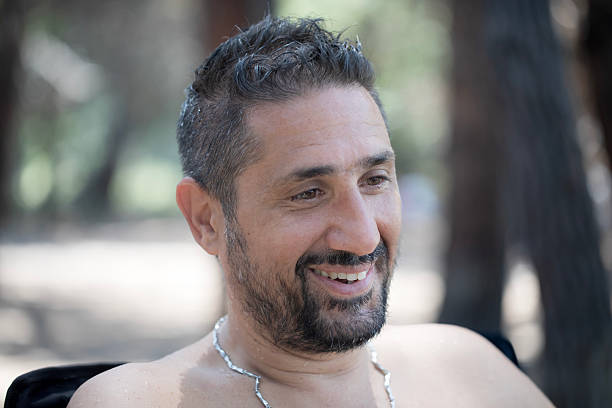 istock Happy middle eastern man vacations in Turkey 2229083470