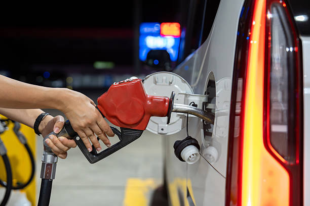 istock Refueling a car at a gas station 2229088942