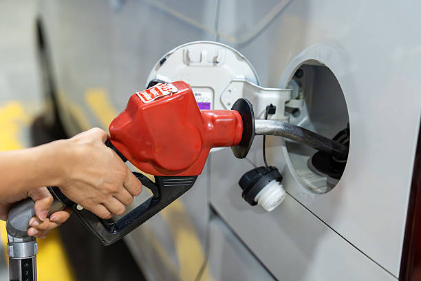 istock Refueling a car at a gas station 2229088946