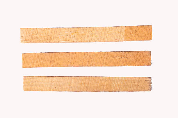 istock Three wooden planks isolated on white background. 2229096188