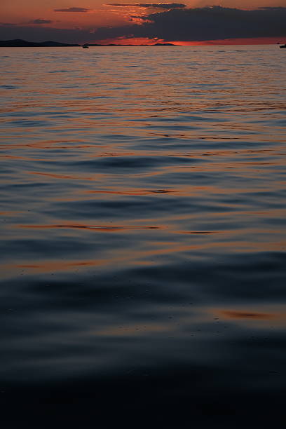istock Dramatic Sunset Over the Adriatic Sea in Zadar, Croatia 2229110278