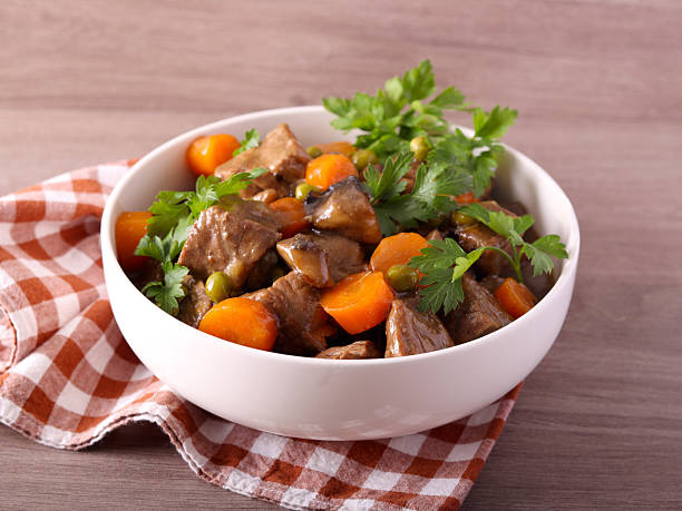 istock stew with mushrooms, carrot and peas 2229120269