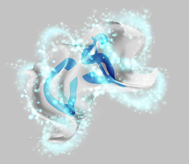 istock Dollar Canada, vector 3d flag in whirlwind of magical radiance 2229140761
