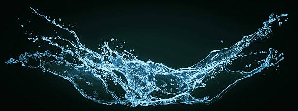 istock 3d illustration of abstract blue water splash 2229152363