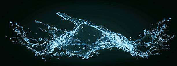 istock 3d illustration of abstract blue water splash 2229162109