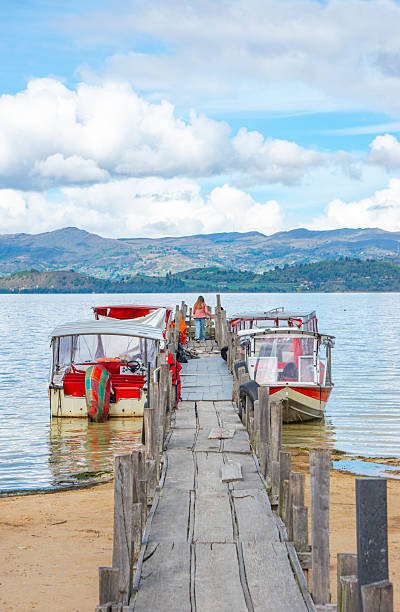 istock Scenic Tota Lagoon with Boats 2229165309