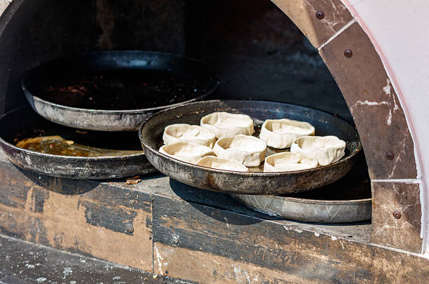 istock A pizza oven with a tray of dough balls on top 2229178455