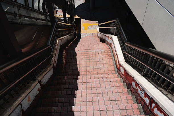 Japanese outdoor stairs