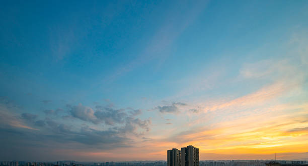 istock Beautiful clouds at sunset in summer 2229179672