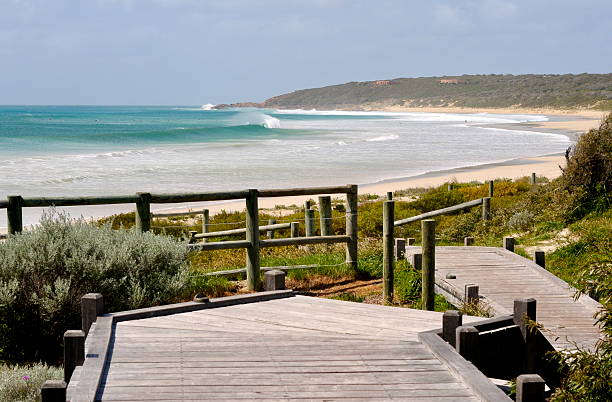 Smiths Beach at Yallingup, is close-by the Leeuwin-Naturaliste National Park. It is known for it's beautiful surf waves and sheltered swimming lagoons. Nikon D300