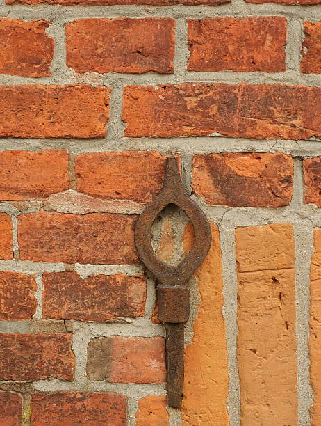 istock Iron Beam Anchor with Eyelet on Building Facade 2229184824