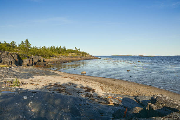 istock The White Sea coast. 2229186089