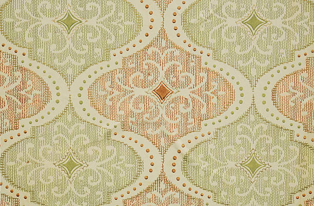 istock Old wallpaper on the wall. Old wallpaper for texture or background. 2229186923