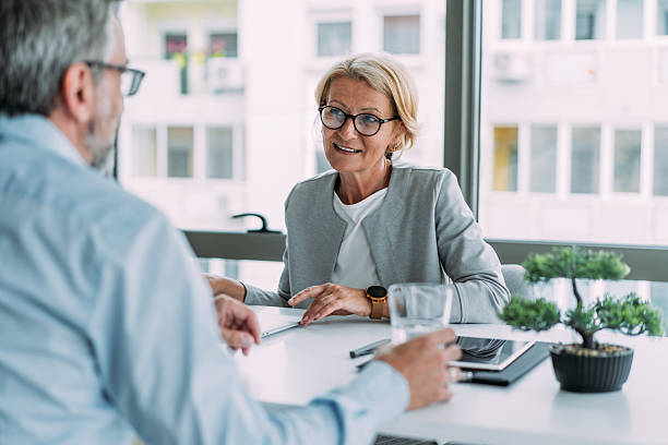 istock Business partners in meeting. 2229200336