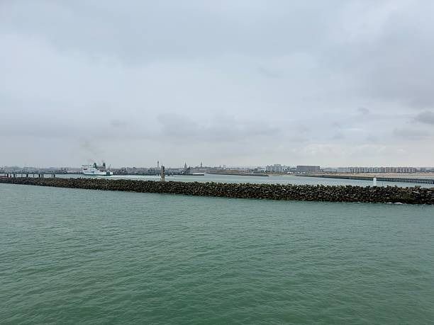 Roll on roll off car, freight, lorry and passenger ferries leaving and arriving in the port to and from the French port of Calais.