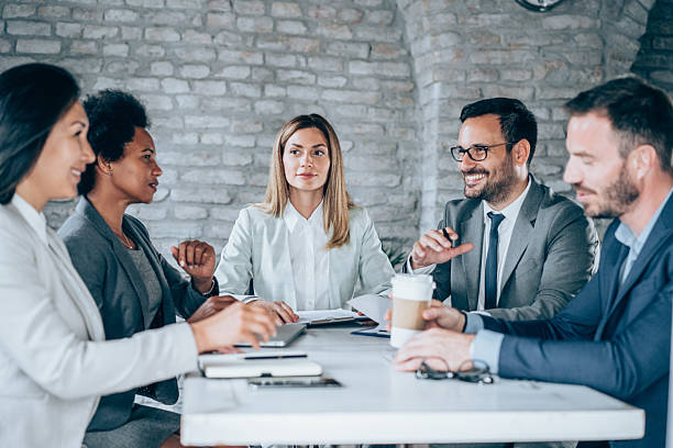 istock Business persons on meeting in the office. 2229203934