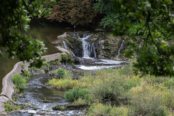 istock Waterfall with water fountains in Nature 2229215499