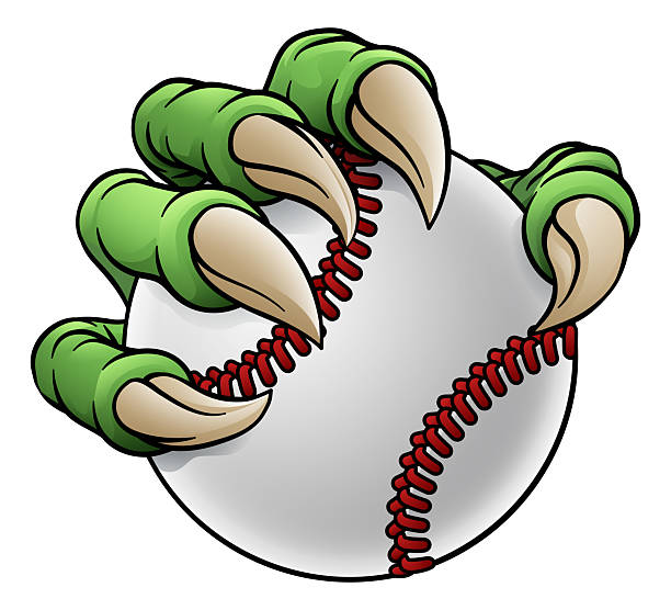 istock Baseball Ball Claw Cartoon Monster Animal Hand 2229230450