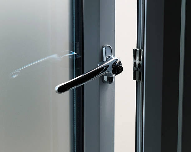 istock Partially open or closed double glazed window. Sunny summer day 2229240311