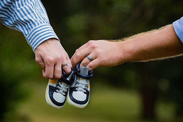 Shoes details abstract baby