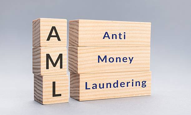 istock AML Anti money laundering text. 2229246196