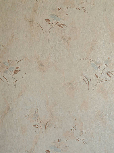 istock Vintage wallpaper featuring a delicate floral pattern in soft, muted colors. 2229247592