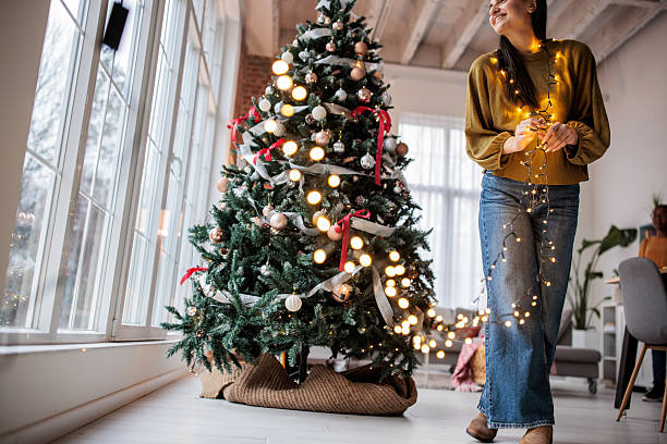istock Cozy Christmas Atmosphere at Home 2229250775