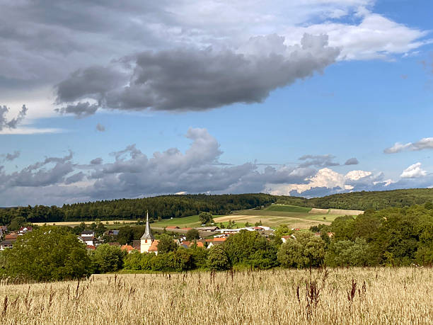 istock weather front over the land 2229264326