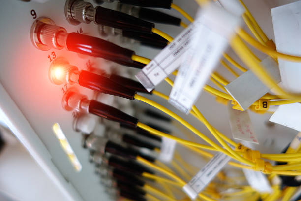 istock Fiber Optic Cables and Connectors Close Up 2229275574