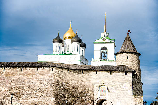 istock Holy Trinity Cathedral orthodox christianity temple in Pskov Kremlin, Russia 2229276479