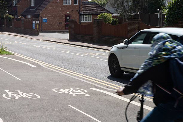 istock Cycling on cycle lanes 2229277291