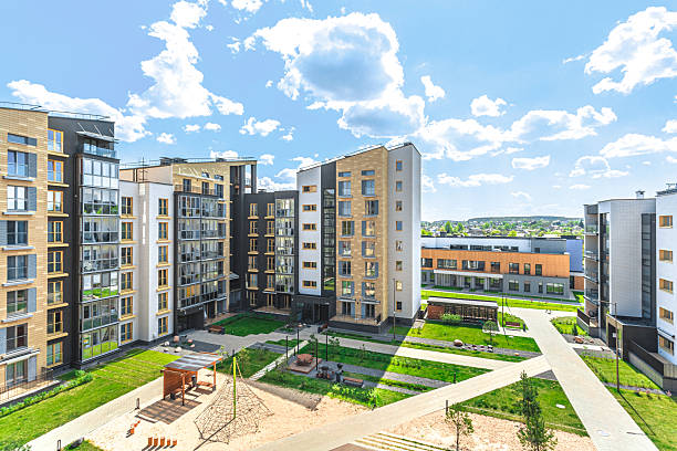 istock New residential development features modern architecture and green spaces in a vibrant community setting 2229285937