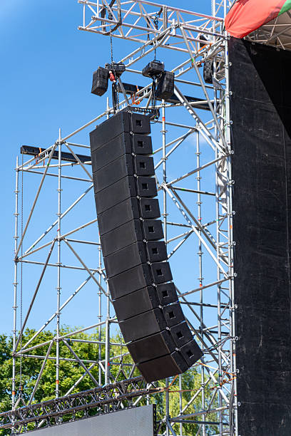 istock Suspended powerful concert acoustic system 2229290360
