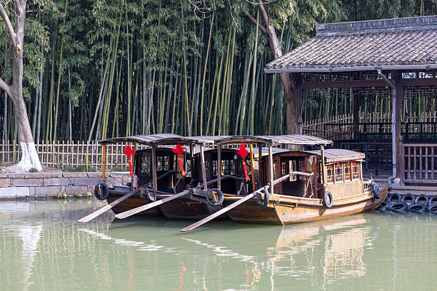 Wuzhen ancient town scenery in China