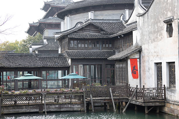Wuzhen ancient town scenery in China