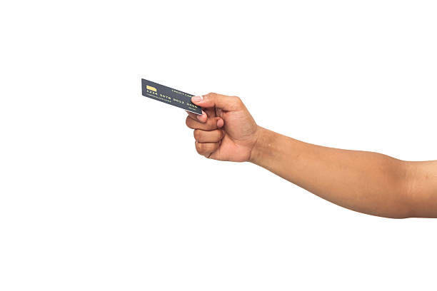 istock Hand holding a credit card demonstrating payment methods and financial transactions 2229302946