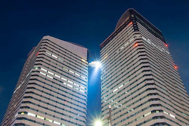 Harumi district is located nearby Kachidoki, Tokyo, Japan
