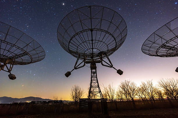 istock Radio telescopes and the Milky Way 2229309759