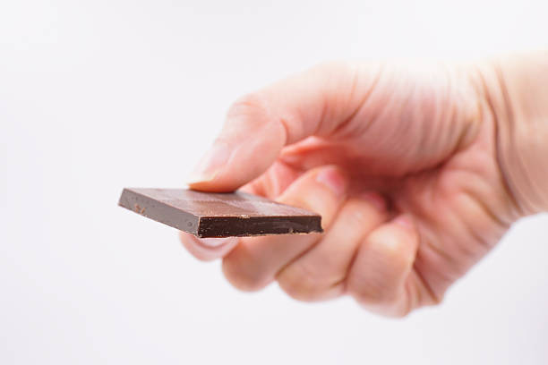 istock Yummy flat milk chocolate squares 2229318867