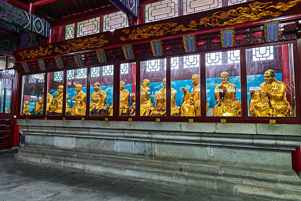 istock Buddha statue in the temple 2229327637