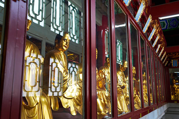 istock Buddha statue in the temple 2229327665