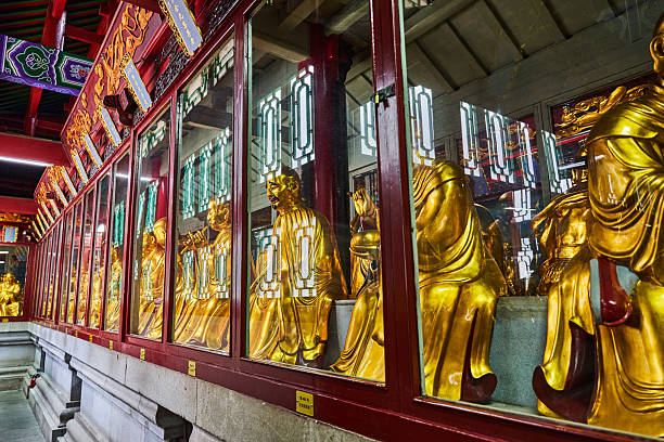 istock Buddha statue in the temple 2229327666